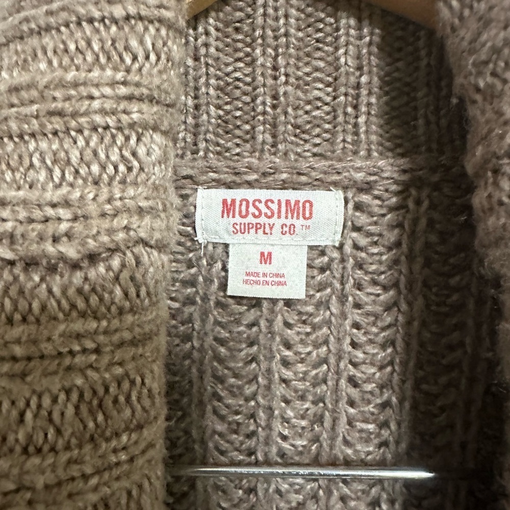Mossimo Supply Co. Brown  Knit Cardigan Size M - Picture 4 of 4